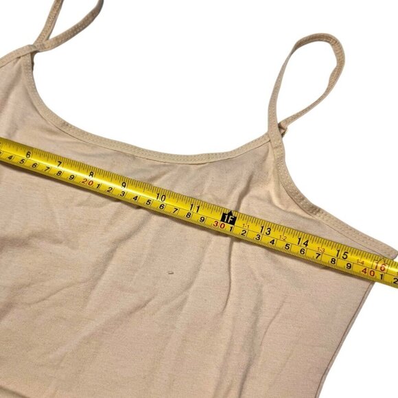 NWOT Active Basic Camisole Top Sz.1XL Nude Set of 2 Spaghetti Straps - Picture 4 of 6